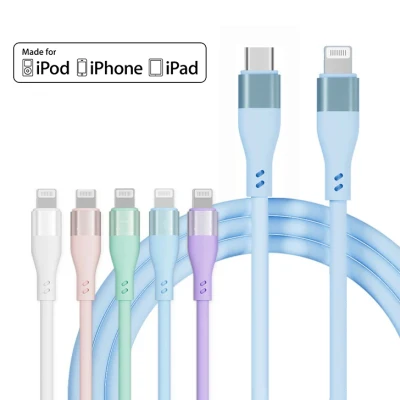 I migliori cavi di ricarica certificati MFI per cavo USB per caricabatterie per iPhone Apple Lightning