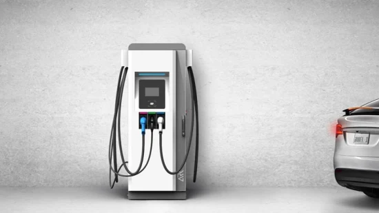 Vendita calda DC EV Stazione di ricarica Unità Chademo CCS 150kw Caricatore per auto elettrica Point Ocpp EV DC Caricatore rapido con tensione di uscita 1000 V Personalizzazione di base